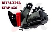 SRAM RIVAL XPLR ETAP AXS 無線電子變速自行車後變速器，提升騎乘體驗 黑 1個