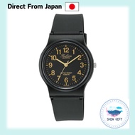 CITIZEN Men's Analog Watch VP46-853 Waterproof Black and Gold Urethane Strap direct from japan