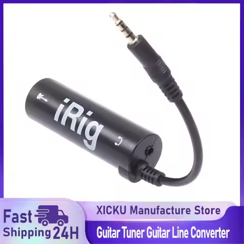 Hot Guitar Interface I-Rig Converter Replacement Guitar for Phone Guitar Audio Interface Guitar Tune