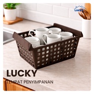 LUCKY HOME - LUCKY CONTAINER/ MULTIPURPOSE STORAGE BOX MULTIFUNCTIONAL BOX