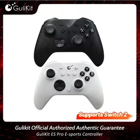 GuliKit ES Pro E-Sports Bluetooth Controller for Nintendo Switch / Switch 2, PC, Windows, Android Wa