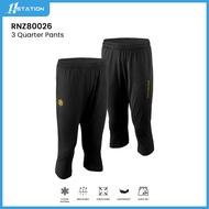 PROTECH Unisex Elastic Slim Fit Plain 3 Quarter Training Bottom RNZ80026