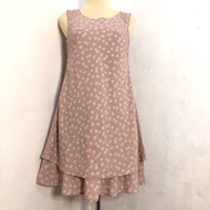 VINTAGE 90s LACE FLOWER DRESS