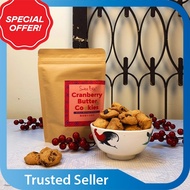 Best SELLER HALAL Cranberry Butter Cookies Kuih Biskut Kranberi Butter (100g)