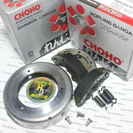 RUMAH MANGKOK SET KAMPAS GANDA OTOMATIS KOPLING KAWASAKI KAZE - BLITZ - ATHLETE - ZX130 CHOHO
