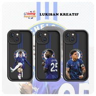 红Redmi soccer casing Chelsea Palmer adaptation Redmi 9 9A 9C 10A 9T A1 A2 10 10C 12 12C Note 10 Pro 