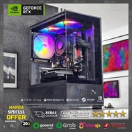 Gaming PC Rakitan Intel i5 10400f | RTX 4060 8GB | 16GB | NVMe 
