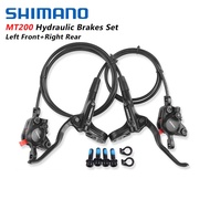 Shimano เบรกไฮดรอลิก MT200 MTB เบรคดิสก์เบรกไฮดรอลิคยึดภูเขา800/1450มม