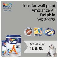 Dulux Interior Wall Paint - Dolphin (WS 20278)  (Ambiance All) - 1L / 5L