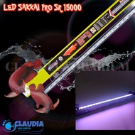 Lampu LED SAKKAI PRO T4 SR 15000 150 CM 21 Watt LED Soft Tanning Arwana LED Celup Aquarium Aquascape