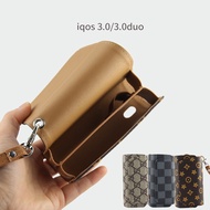 Iqo 3.0 duo Leather Case Protective Cover For IQOS 3.0 Storage Bag Multi-Color Protective Case Large Capacity Bag