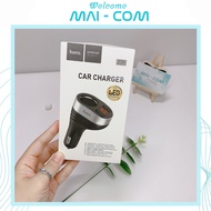 {MAI - Com} H.O CAR CHARGER.C.o Z29 2 PORTS 2.4A - WITH LED DISPLAY - GENUINE