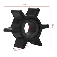 ยางใบพัดเครื่องสูบน้ำสำหรับ Tohatsu/MERCURY/Sierra 2/2.5/3.5/4/5/6HP เครื่องยนต์เรือ6ใบมีด369-65021/