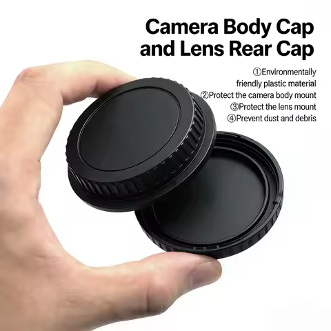 Camera Body Cover Lens Rear Cap for Canon EOS 5D Mark IV III II 6D II 90D 80D 70D 800D 750D EF Mount