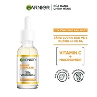 GARNIER Serum Garnier Tinh Chất Hỗ Trợ Sáng Da, Mờ Thâm Light Complete Vitamin C 30X Booster Serum