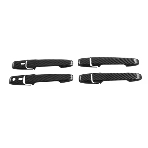 For Veloz 2022-2024 Carbon Fiber Car Exterior Door Handle Cover Trim Accessories