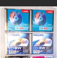 CD RW  光碟4隻 Philips lmation