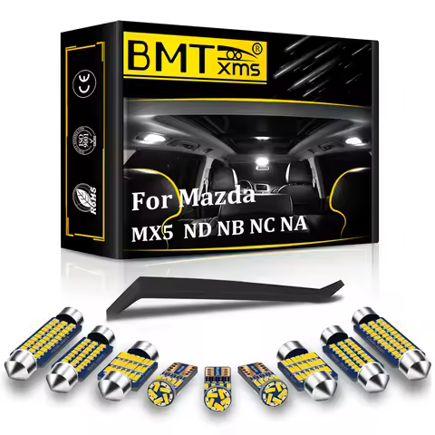 BMTxms Canbus LED Interior Lights For Mazda MX5 MX 5 ND NB NC NA Miata MK1 MK2 MK3 1990 1997 2016 20