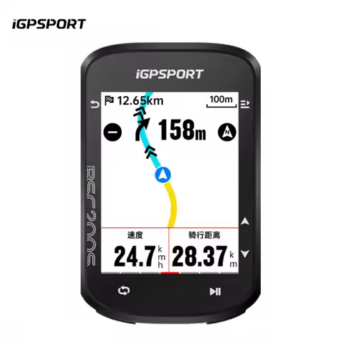 IGPSPORT BSC200S GPS Bicycle Computer Cycling Odometer Wireless Speedometer Route Navigation ANT + A
