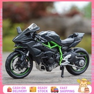 1:18 Kawasaki Ninja H2R Diecast Motorcycle Model – Collectible Race Toy