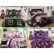 bedsheet/cadar Queen 7D (7⃣️PCS)