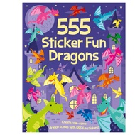 555 Sticker Fun - Dragons Two Windmills