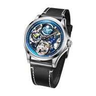 Arbutus Automatic Skeleton Dual Time  Blue AR1901SUB