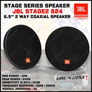 ๐ Original JBL Stage2 624 6-1/2" 2 Way Coaxial Car Speaker 45W RMS Power 270W Peak Power Car Audio K
