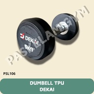 Dumbell Rubber Weight Plate Dumbbell Barbell 2.5 kg - 15 kg