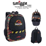 Czt - Smiggle Jurassic Backpack Lunchbag Stationery Set
