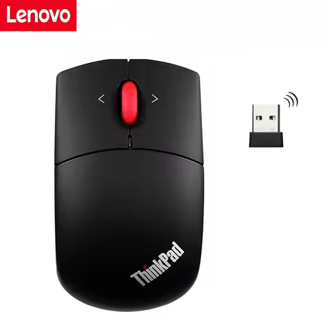 Lenovo ThinkPad Wireless Mouse Wireless Laser Mouse Computer Office Black Bluetooth Mouse