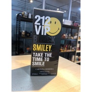 212 Vip black Smiley 100ml Edp Limited edition