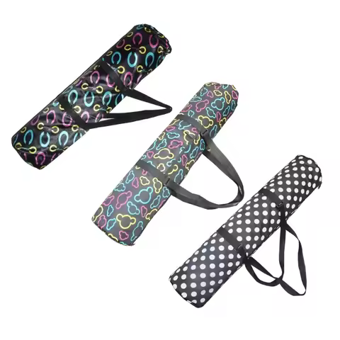 Yoga Mat Bag, Exercise Yoga Mat Carrying Bag with Smooth Zippers & Wide Strap Large Watertight Yoga 