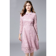 51-1046 Pink Large Size Party Dress Bust 38-46 Inches