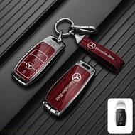 Zinc Alloy Key Case Cover for Mercedes Benz GLA GLC GLS GLK GLB CLA CLS W205 W206 W213 W177 W211 W21