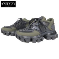 Prada Cloudbust Thunder knit fabric sneakers, size 37