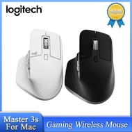 ☊Logitech MX MASTER 3S For Mac 2.4GHz Wireless Mouse DPI 8000 Laser Wireless Bluetooth Gaming O|-q>