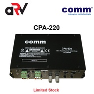 Comm Mini 2-Channel Mixer Amplifier - CPA-220