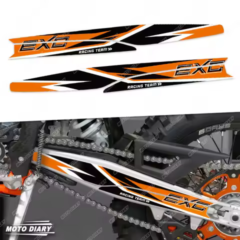 For KTM 150 250 300 350 450 500 EXC EXC-F Da 2020-2023 Swingarm Sticker Motocross Swing Arm Rotating