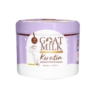 [1 กระปุก] CARISTA Goat Milk Keratin คาริสต้า เคราตินนมแพะ /Carista Goat Milk Premium Extra Longhair keratin เคาราตินแพะ สูตรเร่งผมยาว [500 g.]