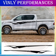 Car Stickers Toyota Hilux VW Amarok Nissan NAVARA d F150 4x4 Pickup Tuning Accessories Door Sport Li