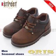 【街頭巷口 Street】 ORIS 男款 固特異結構 短統靴 工作鞋 S99303 咖啡色