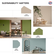 (1.0 Gallon) Acrylic Paint 1 Super Metec/Four Seasons Semi-Gloss 6297 N6100 G5332