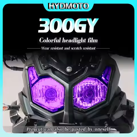 For LONCIN VOGE 300RALLY 300GY headlight film instrument TPU transparent protective film sticker rep