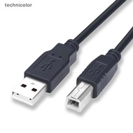 【TESG】 USB Printer Cable USB 2.0 Type A Male to Type B Male Printer Scanner Cable Hot