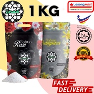 🔥READY STOK🔥FAST DELIVERY🔥SABUN PENCUCI BAJU CHAMPACA & ROSE 1 KG Sabun Serbaguna keluaran INAS GLOB
