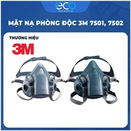 3M 7501 / 7502 gas mask – Chemical spraying, paint spraying, carpentry, pesticide spraying – Filter 