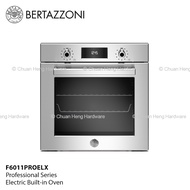 Bertazzoni F6011PROELX Professional Series 60cm Stainless Steel Finishing 11 Functions Electric Built-in Oven with LCD