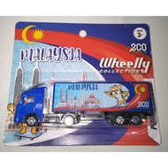 LORI LORRY TRUCK ECO SHOP VIRAL HARIMAU MALAYSIA 2019 LIMITED EDITION BLUE BIRU PRIME MOVER DIECAST