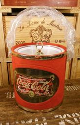 Coca-Cola 可口可樂 3 1/2夸脫冰桶(商標) : 可樂 紀念 收納 冰桶 商標 擺飾 居家 收藏 工業風